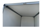 Volle dakplaat in plaats van lichtdoorlatend dak 